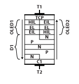 Integrated OLED-DIAC Illumination Cell